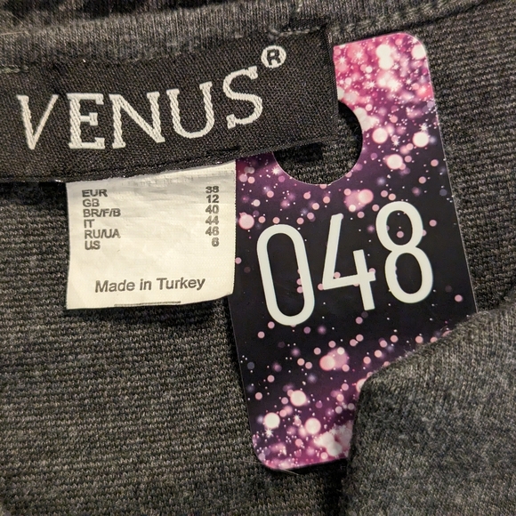 5/%25 VENUS Dress with Bedazzled Waist Line - Picture 9 of 10